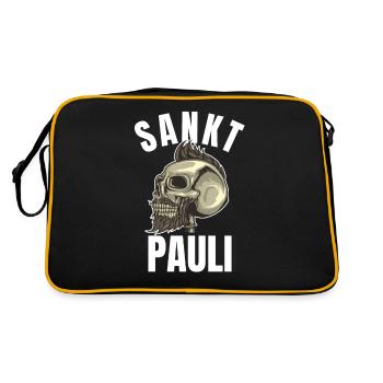 St Pauli. Éventail St pauli Éventail Paulianer Hamburger - Sac Retro - noir/or - Dos