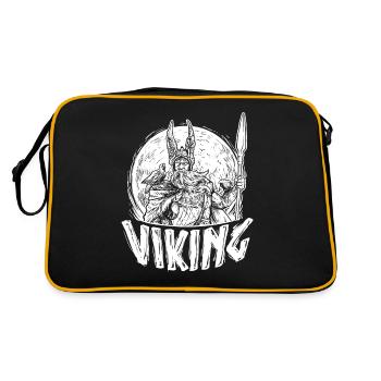 Viking Nordmann Danois nordiques Celtes - Sac Retro - noir/or - Dos