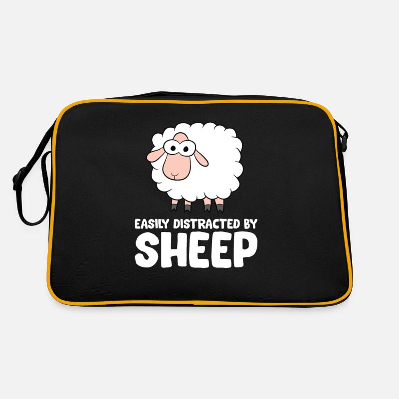 Facilement distrait par les moutons Sac Retro