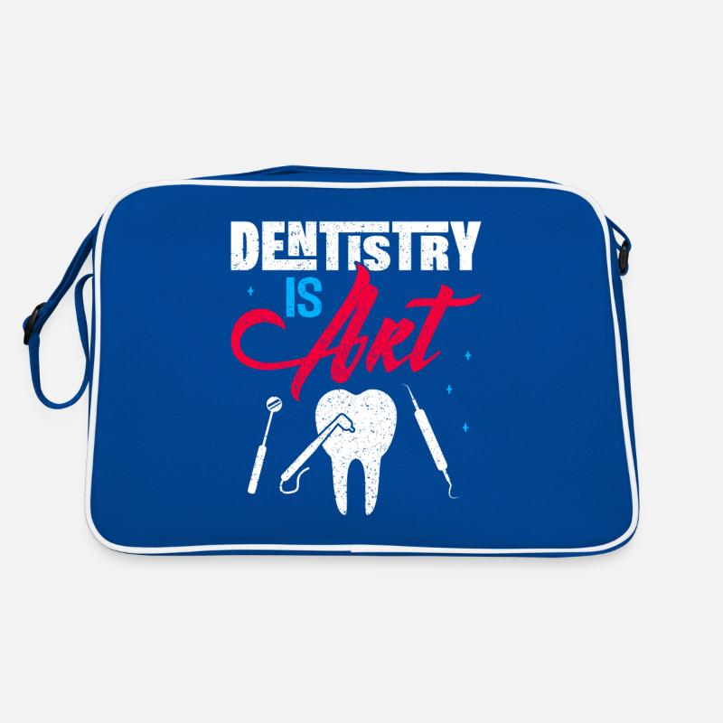 Zahnarzt Retro Tasche