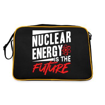 L’énergie nucléaire est l’avenir L’énergie nucléaire L’énergie nucléaire - Sac Retro - noir/or - Dos