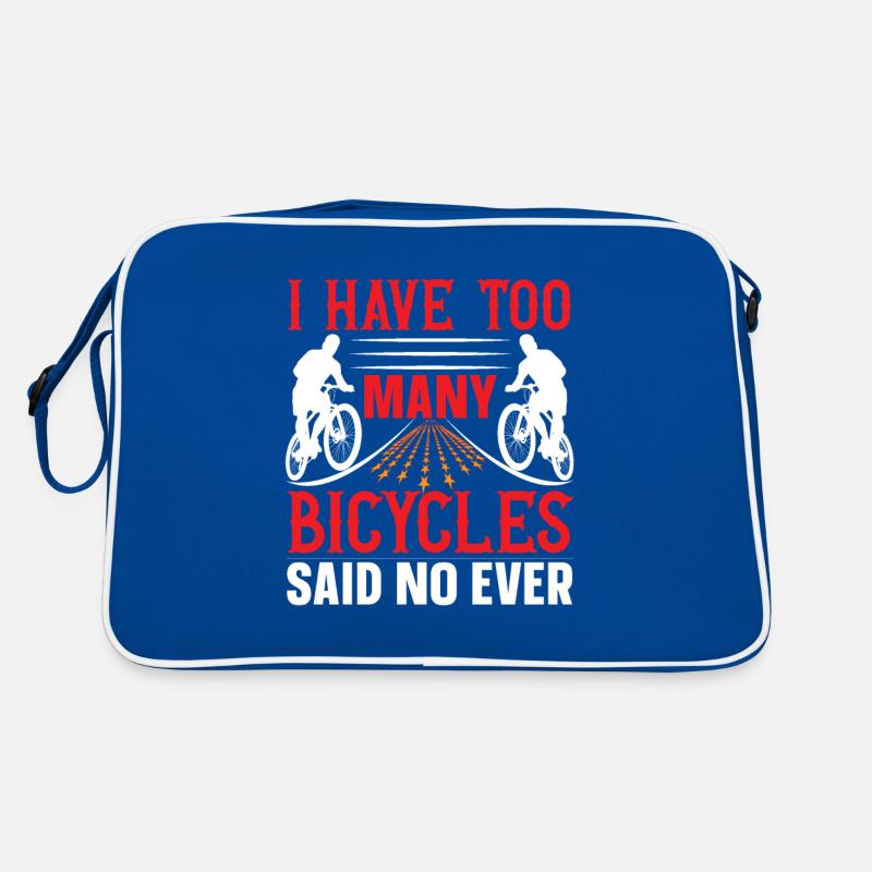Fahrrad, Radfahren,Radfahrer Retro Tasche