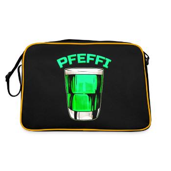 Pfeffi Crew Shot Glass - Pfeffi - Retro Bag - black/gold - Back