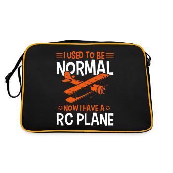 Model Airplane Model Flying Model Airplane - Retro Bag - black/gold - Back