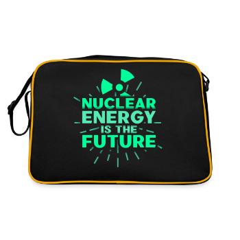 L’énergie nucléaire est l’avenir L’énergie nucléaire L’énergie nucléaire - Sac Retro - noir/or - Dos