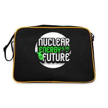 L’énergie nucléaire est l’avenir L’énergie nucléaire L’énergie nucléaire - Sac Retro - noir/or - Dos