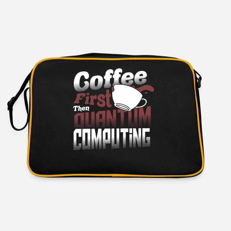 Quantencomputer Informatik Retro Tasche