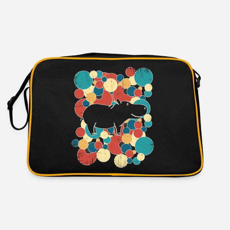 Hippo Hippo Hippo Retro Bag