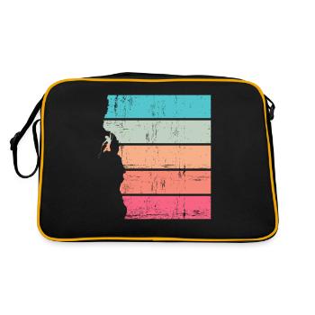 Grimpeur vintage grimpeur grimpeur - Sac Retro - noir/or - Dos
