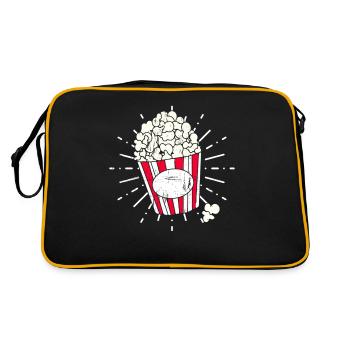 Mardi Gras & Carnival - Retro Popcorn - Retro Bag - black/gold - Back