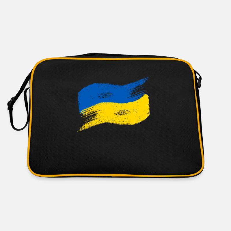 Drapeau de l’Ukraine Sac Retro