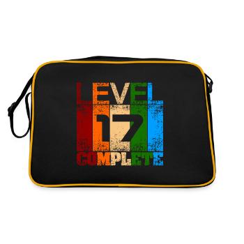 Finally I'm 17 - Retro Bag - black/gold - Back