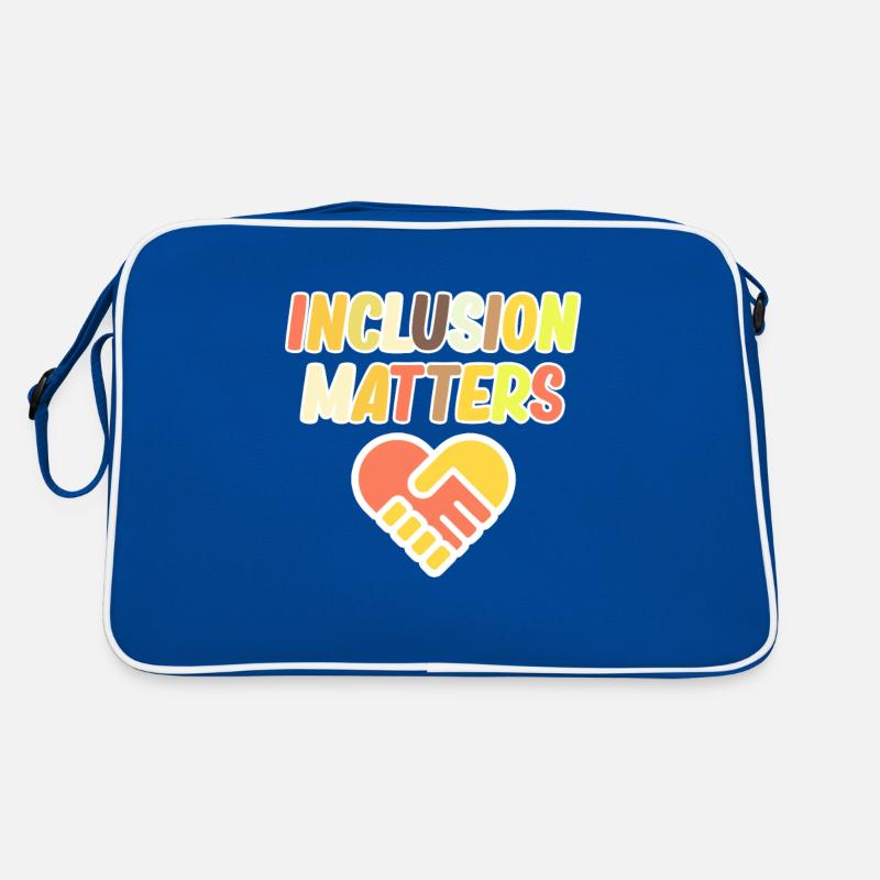Inclusion is autism consciousness autistic Retro Bag