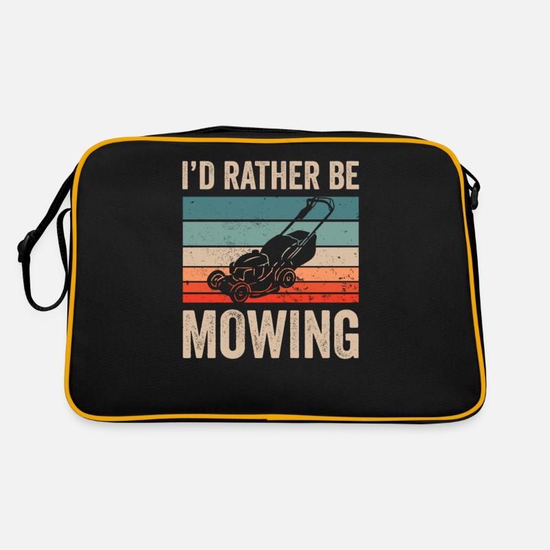 Je préfère tondre l’herbe de pelouse de pelouse Sac Retro