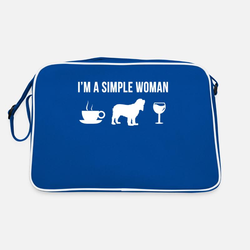 Chien Cocker Spaniel Animal De Compagnie Chiot Sac Retro