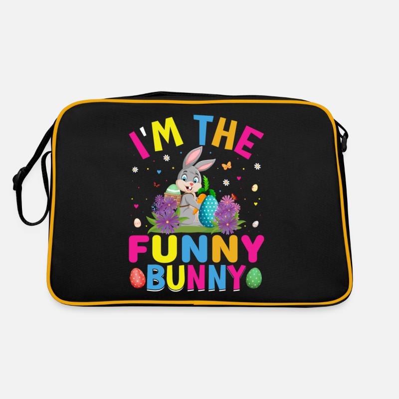 Lapin de Pâques Oeufs de Pâques Sac Retro