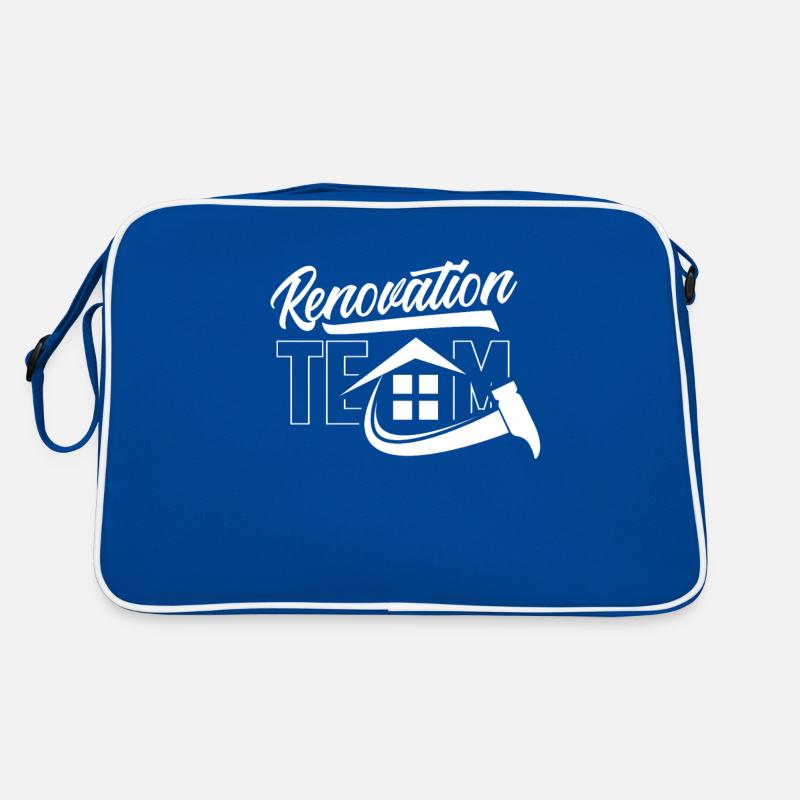 Équipe Rénovation Constructeur Restauration Rénover Sac Retro