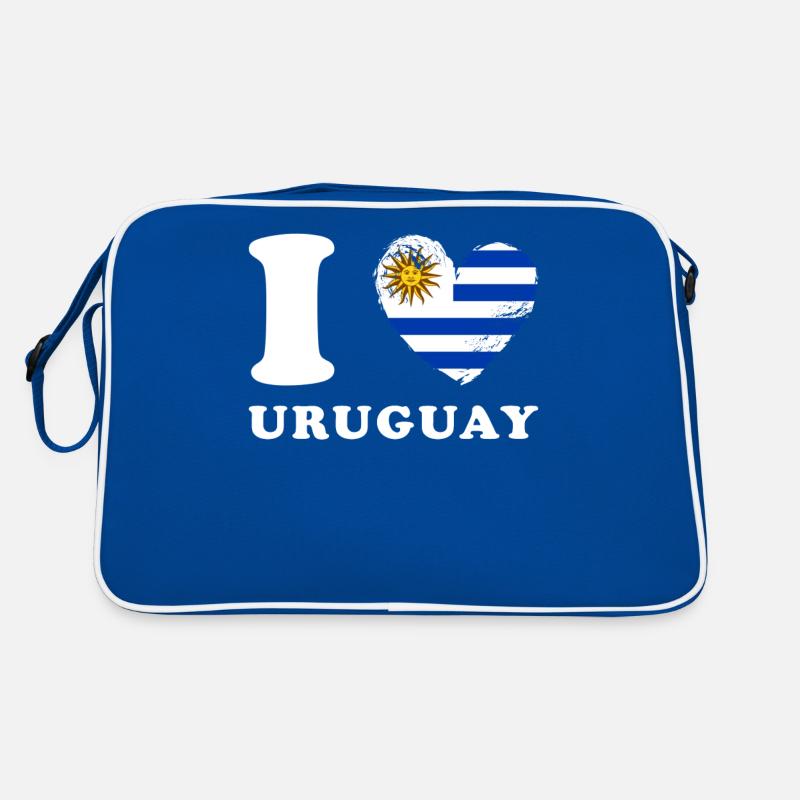 Uruguay I love Uruguay Retro Tasche