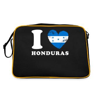J’adore le Honduras - Sac Retro - noir/or - Dos