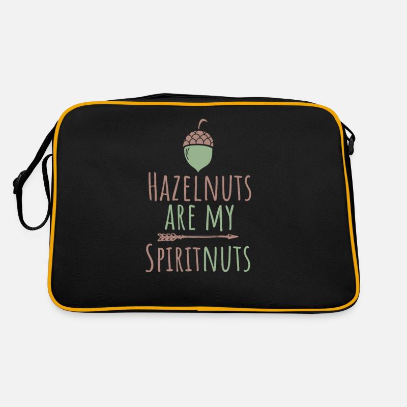 Haselnuss Retro Tasche
