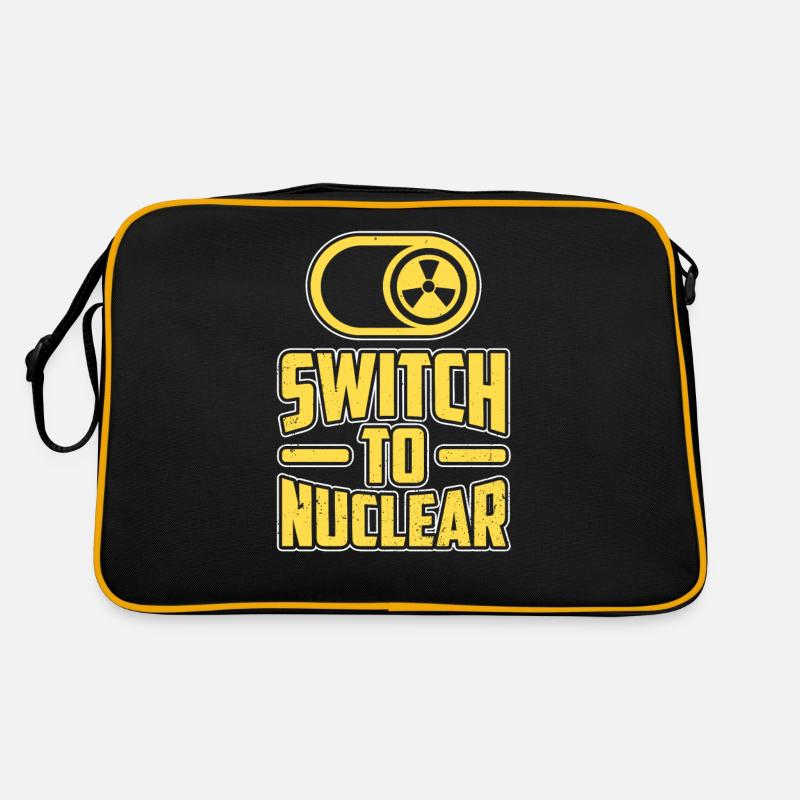 Transition énergétique vers le nucléaire Énergie nucléaire Énergie nucléaire Sac Retro