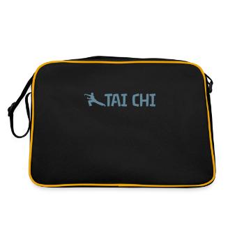 Tai Chi Shadow Boxing Martial Art Taijiquan - Retro Bag - black/gold - Back