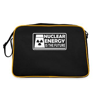 L’énergie nucléaire est l’avenir L’énergie nucléaire L’énergie nucléaire - Sac Retro - noir/or - Dos