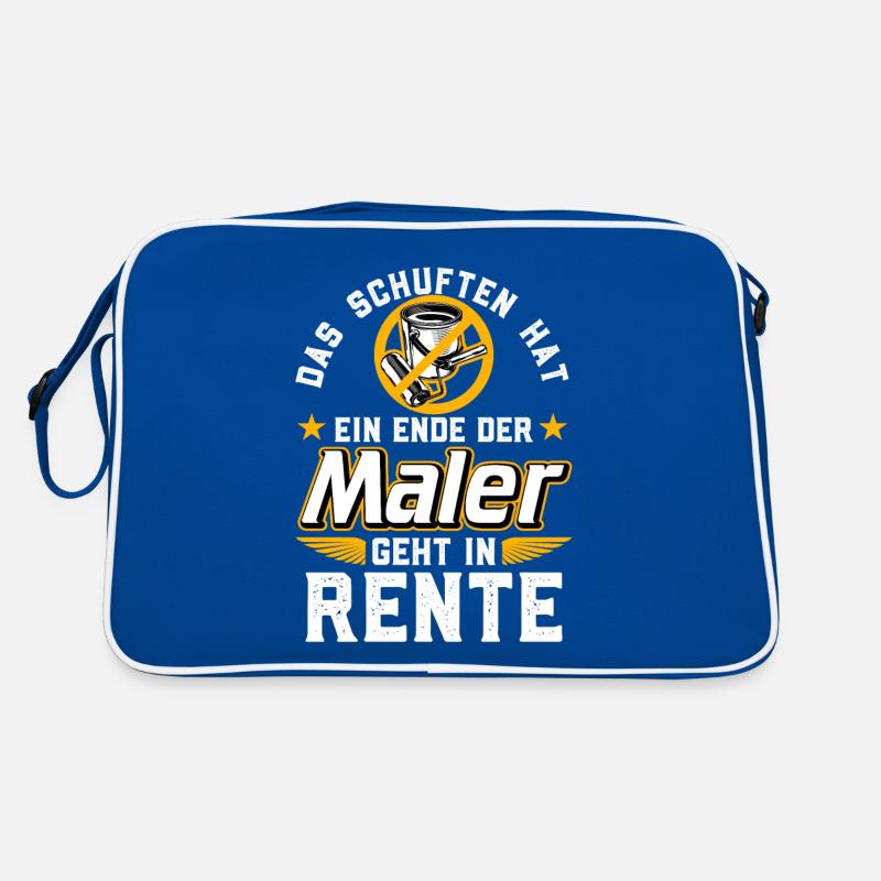 Rente Maler Retro Tasche