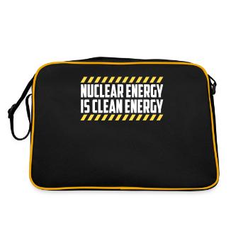 L’énergie nucléaire est une énergie propre L’énergie nucléaire - Sac Retro - noir/or - Dos