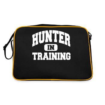 Hunter In Training - Retro Bag - black/gold - Back