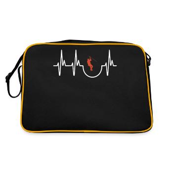 Canyoning - Retro Bag - black/gold - Back