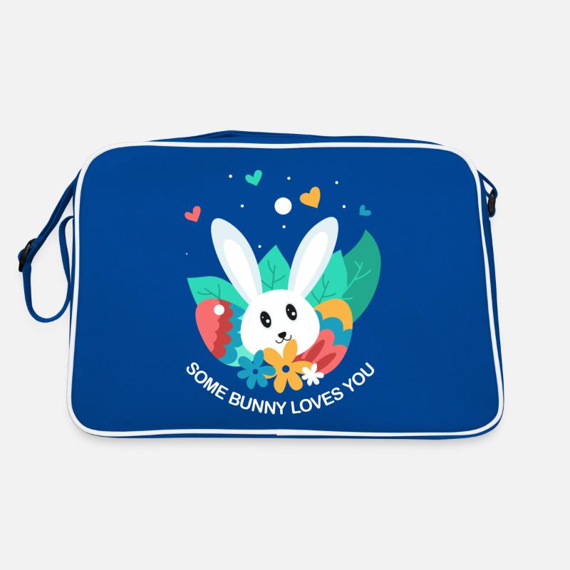 Lapin de Pâques Oeufs de Pâques Sac Retro