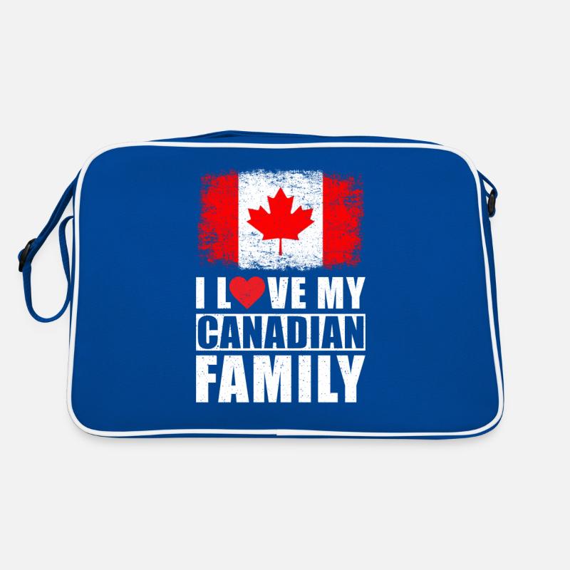 Kanada Familie Retro Tasche