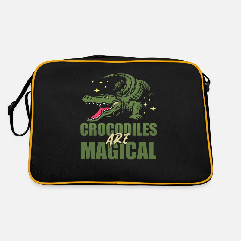 Crocodile Sac Retro