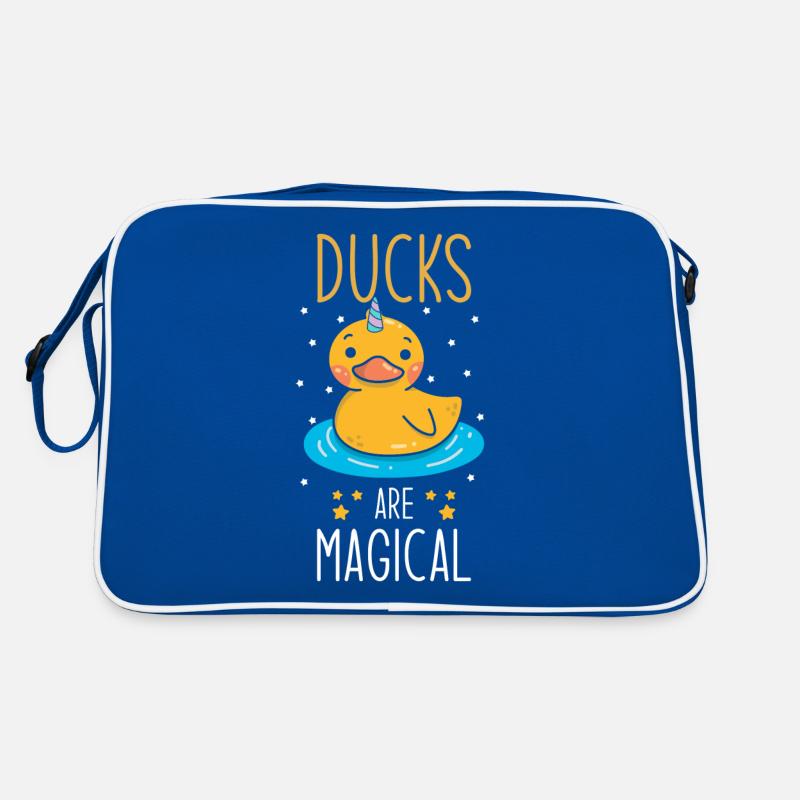 Ente Spruch Retro Tasche