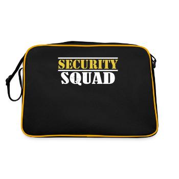 Security Squad Security Security Bouncer - Retro Bag - black/gold - Back