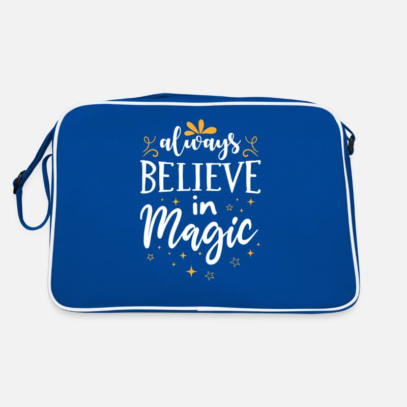 Magic Saying Belief in Magic Retro Bag