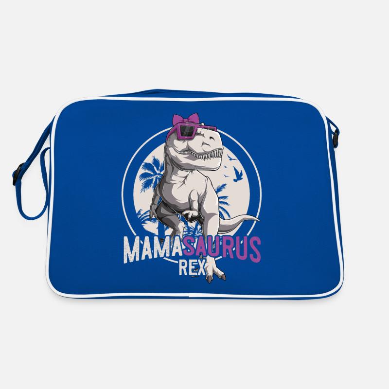 Mamasaurus Mama Dinosaurier Muttertag Geschenk Retro Tasche