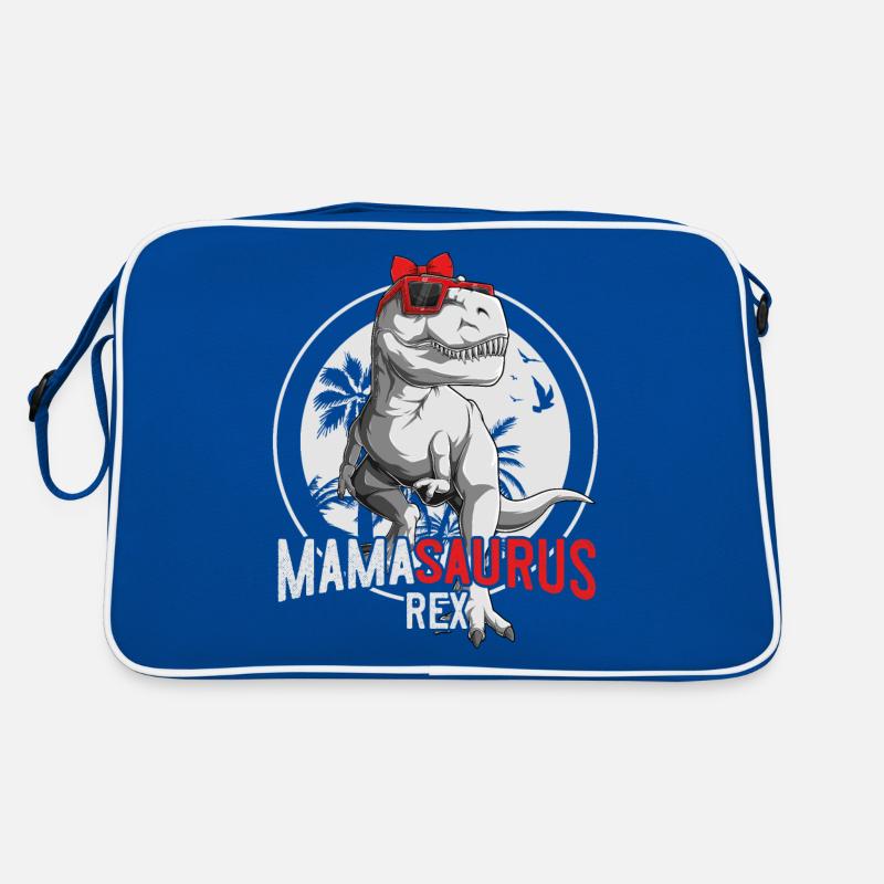 Mamasaurus Mama Dinosaurier Muttertag Geschenk Retro Tasche