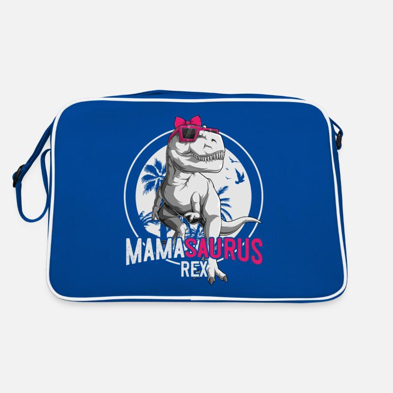Mamasaurus Mama Dinosaurier Muttertag Geschenk Retro Tasche