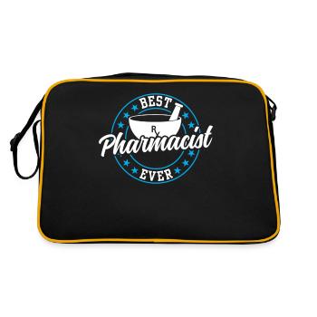 Meilleur pharmacien de tous les temps Pharmacien pharmacien - Sac Retro - noir/or - Dos