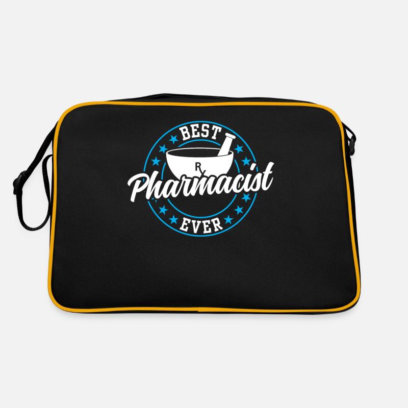 Bester Pharmazeut Aller Zeiten Pharmazie Apotheker Retro Tasche