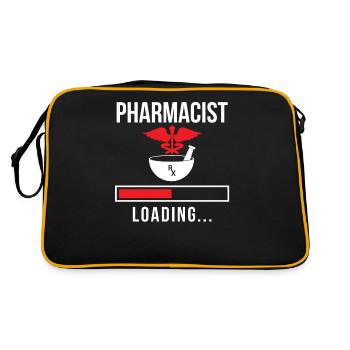 Pharmacien Charge Pharmacie Pharmacie Pharmacien - Sac Retro - noir/or - Dos