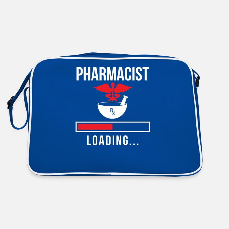 Pharmacist Loads Pharmacy Pharmacy Pharmacist Retro Bag