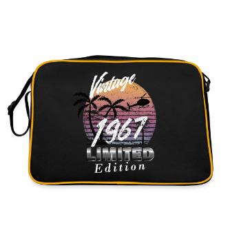 Vintage 1967 Édition Limitée - Sac Retro - noir/or - Dos