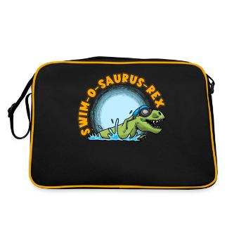 Entraîneur de natation Natation Natation - Sac Retro - noir/or - Dos