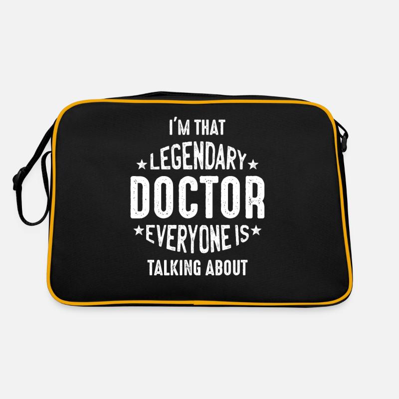 Legendärer Arzt Doc Zitate Geschenk Retro Tasche