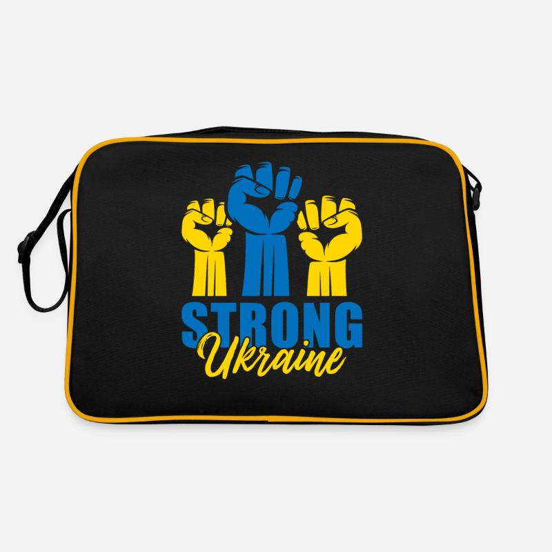 Strong Ukraine Faust Retro Tasche
