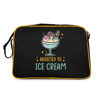 Ice - Retro Bag - black/gold - Back