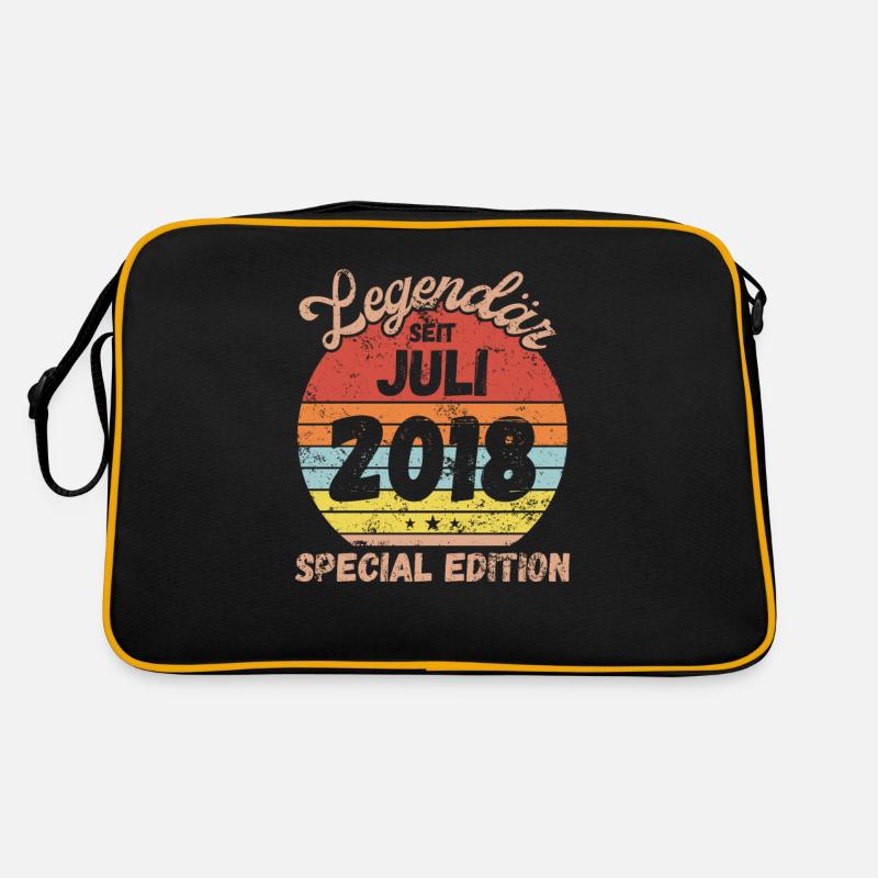 Juli 2018 - Geburtstag im Juli Retro Tasche